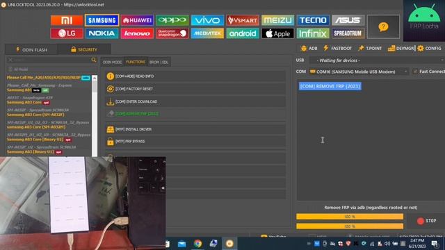 Samsung S23 Ultra Frp Bypass || Easy Method || Unlock Tool