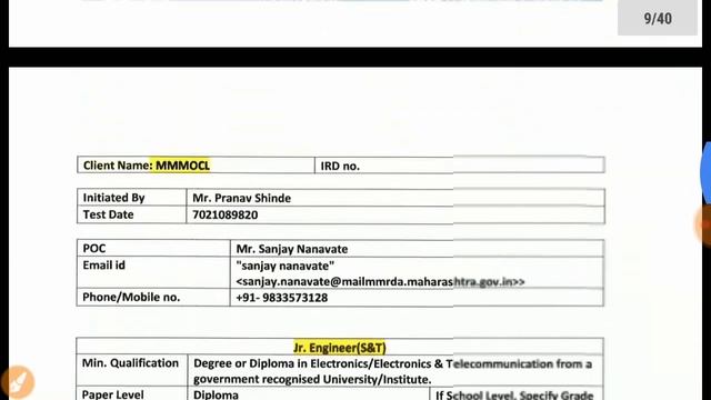 mmrda syllabus 2019 / mumbai metro exam syllabus / mmrda exam pattern смотреть онлайн