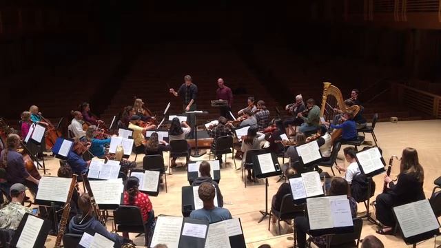 Wenn mein Schatz - Songs of a Wayfarer - Mahler (rehearsal clip) смотреть онлайн