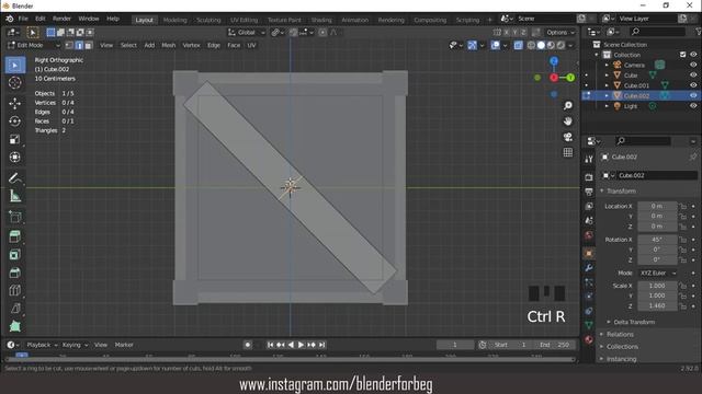 low poly wooden crate game assets modeling in blender 2.92 смотреть онлайн