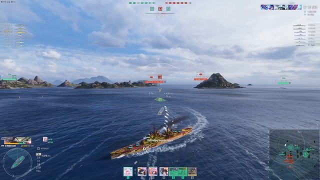 World of Warships Clan Battle (Season 19) “Barracuda” [A_R_A] vs [_AOV_] смотреть онлайн