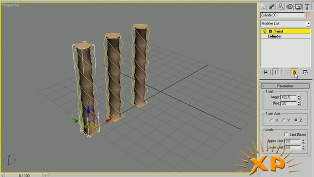 3Ds Max Tutorial-22 Clone Reference смотреть онлайн