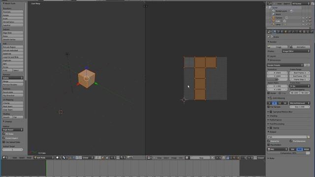 Blender 2.63 Image UV Mapping Texture Tutorial For Beginners смотреть онлайн