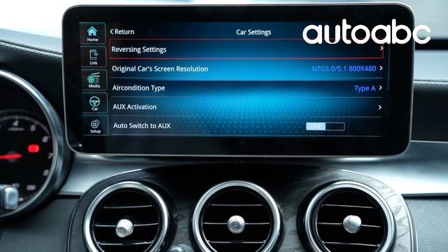 How to install Autoabc Linux screen on Mercedes C-Class W205? смотреть онлайн