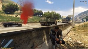 GTA 5 - Перестрелка с копами