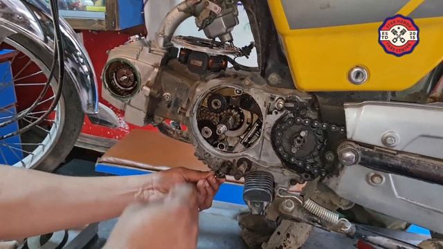 engine noise problem #CD70# China all bike's#. full detail video timing chain fitting 👍💯 смотреть онлайн