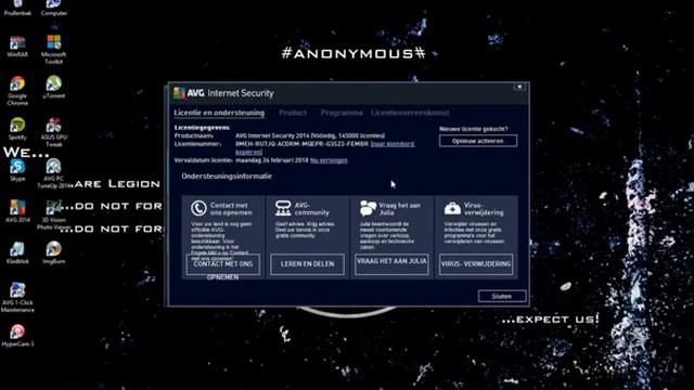Avg Internet Security 2014 License Code Until 2018 For Free by klajdi смотреть онлайн