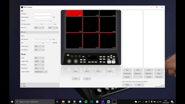 Comment importer via Wave Manager et SPD SX Editor смотреть онлайн