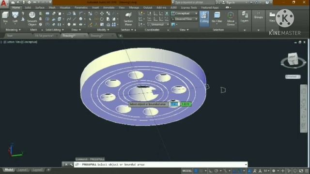 3D Helical Gear| AutoCAD Tutorial смотреть онлайн
