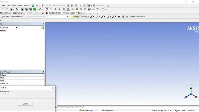ANSYS STATIC STRUCTURAL ANALYSIS смотреть онлайн