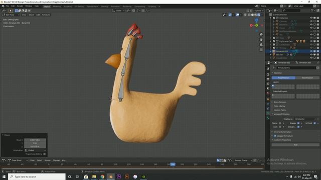 Wiggle Bones Tutorial - Blender 2.82 смотреть онлайн