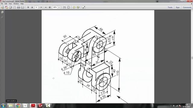 Solidworks Tutorial Beginner 3D #21(3D Complex Model) смотреть онлайн
