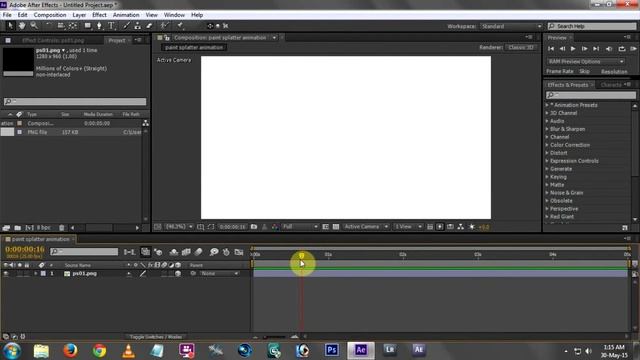 How to animate paint splatters in after effects Telugu tutorial смотреть онлайн