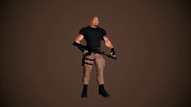 Dwayne Johnson Zbrush смотреть онлайн