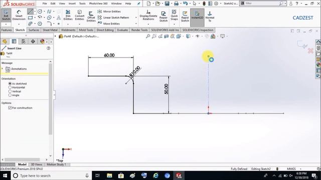 Solidworks Tutorial #21 | How to Make 3D pipe ?? смотреть онлайн