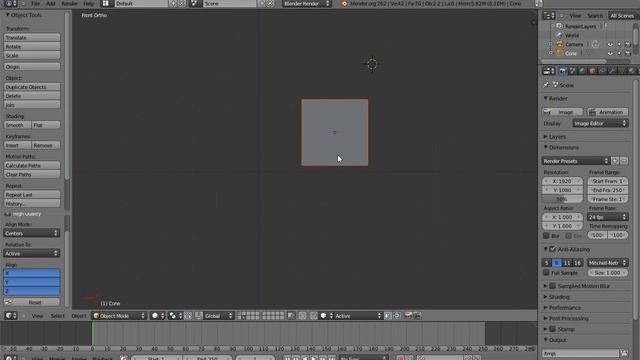BLENDER QUICK REF - How to snap an object to a face surface - Version 2 смотреть онлайн