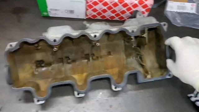 MERCEDES M112 M113 VALVE COVER GASKET REPLACEMENT VENTILDECKEL DICHTUNG LEFT SIDE 2ND LINE CYLINDER смотреть онлайн