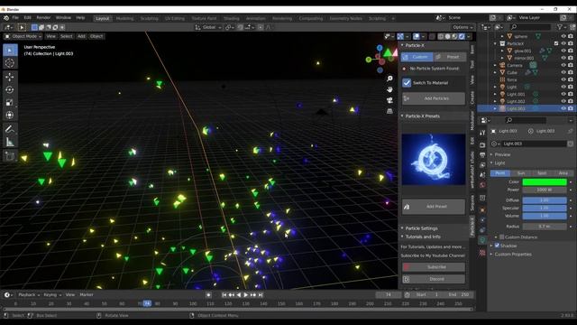 Blender - Particle X Addon!
