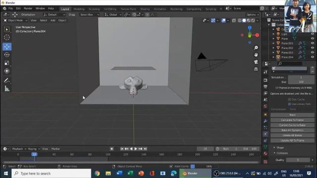 how to make a cloth collider in blender | easy | under 20 minutes | 3d animation tutorial смотреть онлайн