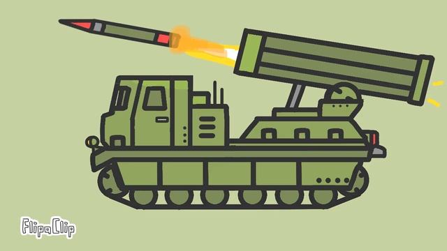 Missile Tank Firing Animation |Flipaclip| (Re-post) смотреть онлайн