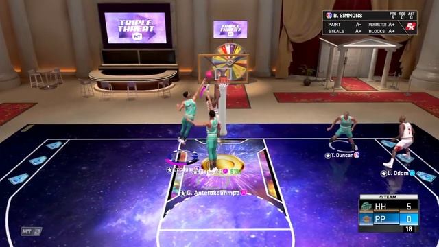 GALAXY OPAL BEN SIMMONS IS A 6'10 STEPH CURRY AT FULL EVO WITH A 99 THREE AND HOF RANGE EXTENDER!! смотреть онлайн