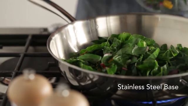 KitchenAid Kitchenware - Tri Ply Stainless Steel 12" Skillet смотреть онлайн