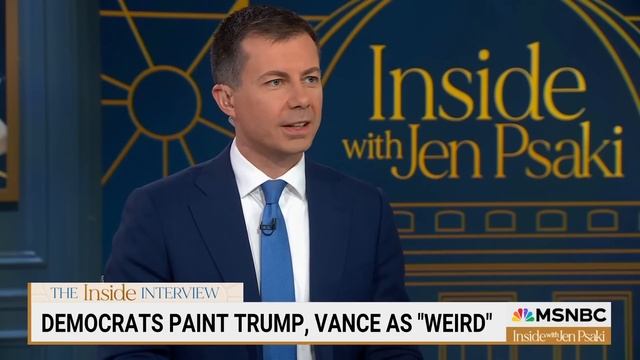 Pete Buttigieg blasts JD Vance’s ‘strange worldview’ and bizarre GOP agenda смотреть онлайн