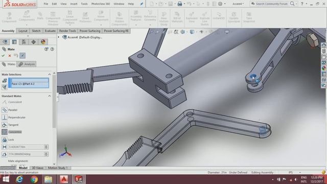SOLIDWORKS Tutorial | Robot Gripper | Part 2| solidworks tutorial 1080p смотреть онлайн