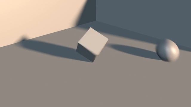 first motion blur test on Blender смотреть онлайн