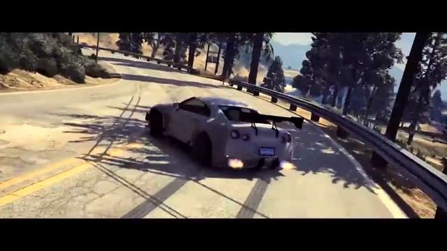 GTA 5 GTR Drift Montage 1 | GTA MONTAGE VIDEO смотреть онлайн
