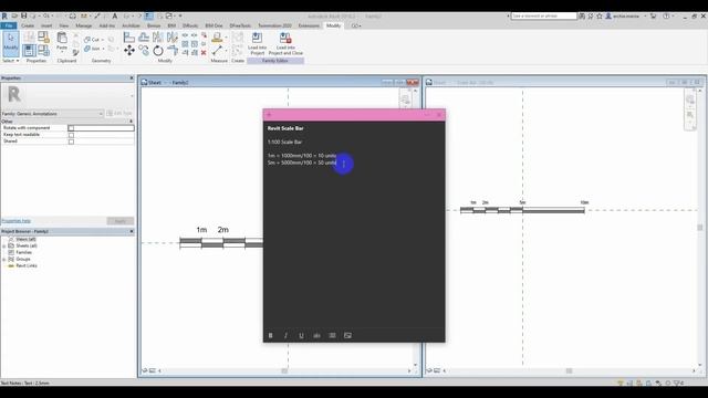 Revit Scale Bar from Scratch through Loading to Title block смотреть онлайн