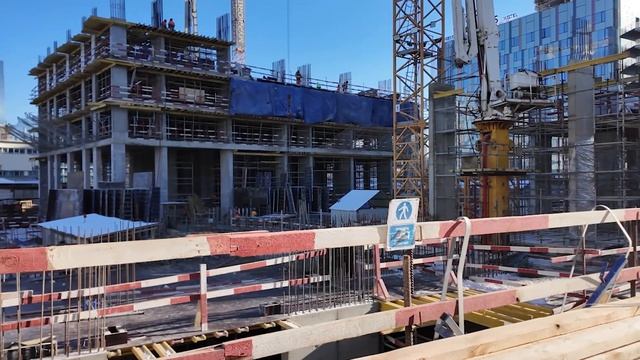 ЖК «MYPRIORITY Павелецкая» — съёмка с воздуха февраль 2025 смотреть онлайн