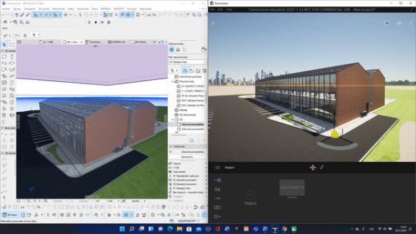 Twinmotion Datasmith exporter plugin pro Archicad 25 CZ