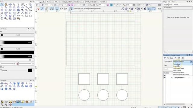 Vectorworks 2: classes and layers смотреть онлайн