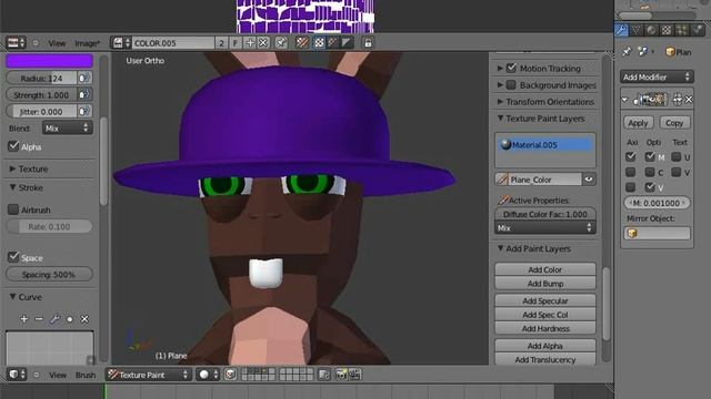 Blender Texture Paint Mirror смотреть онлайн