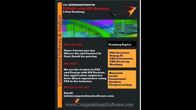 Femap with NX Nastran Training 101 смотреть онлайн