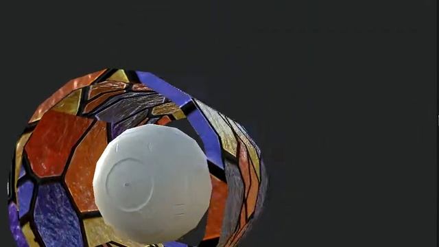 My lamp in 3DS Max with coloring from substance painter. смотреть онлайн
