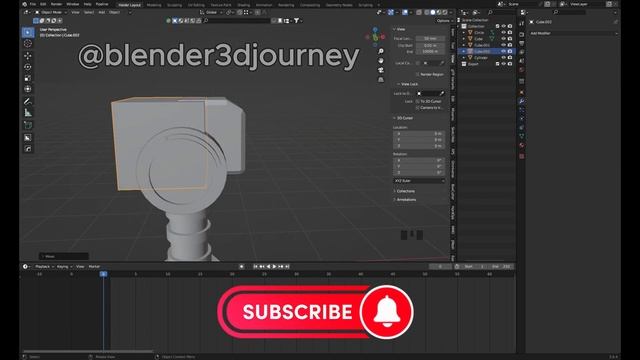Turret Gun Modeling: How To Model A Turret Gun In Blender (Part 1) смотреть онлайн