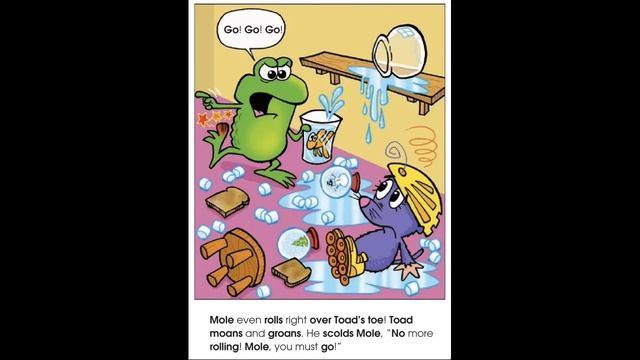 AT HOME WITH MOLE AND TOAD by Maria Fleming (Phonics Tales Read Aloud) (Long O) смотреть онлайн