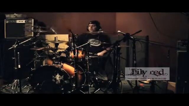 Joey recording Lily Reds song Lights, Camera Action смотреть онлайн