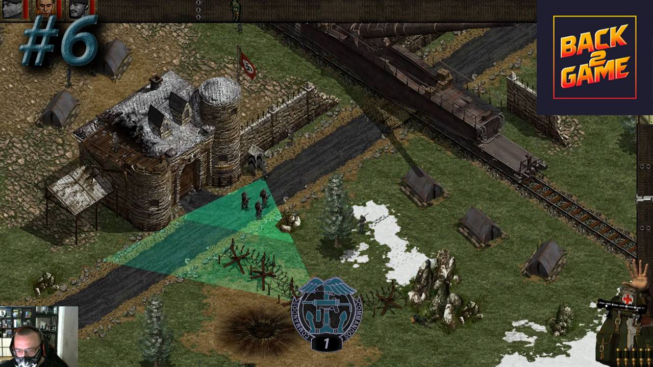 Commandos: Behind Enemy Lines #6. Миссия 6 "Угроза Леопольда" смотреть онлайн