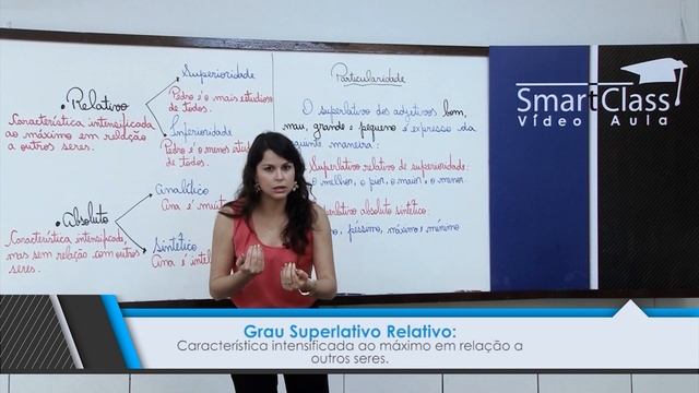 Adjetivos Flexão em Grau. смотреть онлайн