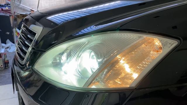 W221 original xenon смотреть онлайн