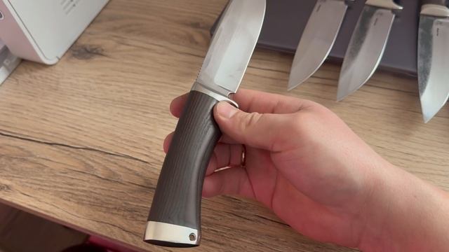 Охотничий нож Кабан-2 aus-10Co | х12мф смотреть онлайн