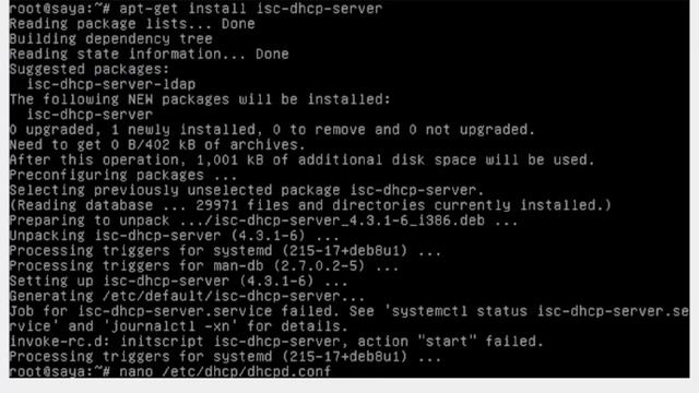 Konfigurasi DHCP Server Debian 8 di VirtualBox смотреть онлайн