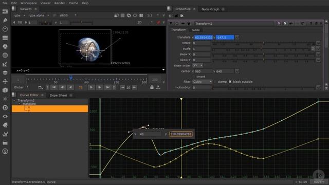 Editing function curves in the Curve Editor - 3ds Max Tutorial смотреть онлайн