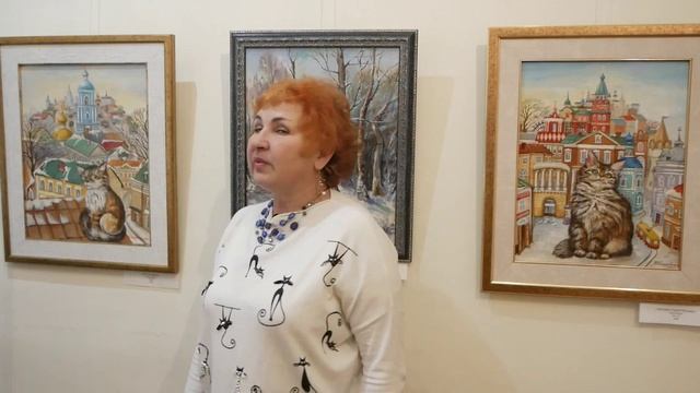 Фильм-экскурсия по выставке художницы Наталии Соколовской «Московская карусель» смотреть онлайн