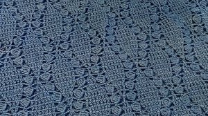 Красивый и простой узор крючком. Вязание для начинающих.