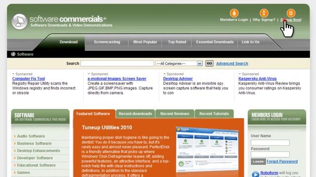 Software Commercials® Downloads and Video Demonstrations смотреть онлайн