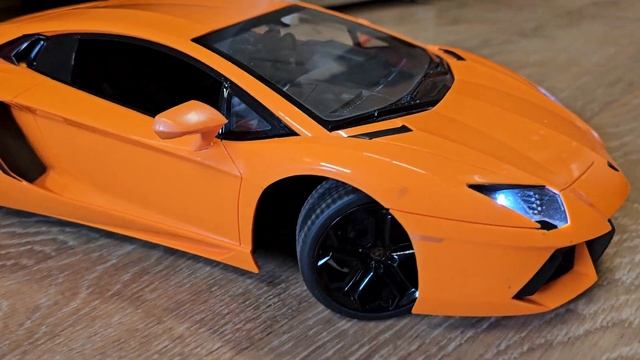 Машина Rastar 1:10 Lamborghini Aventador LP700 rc смотреть онлайн